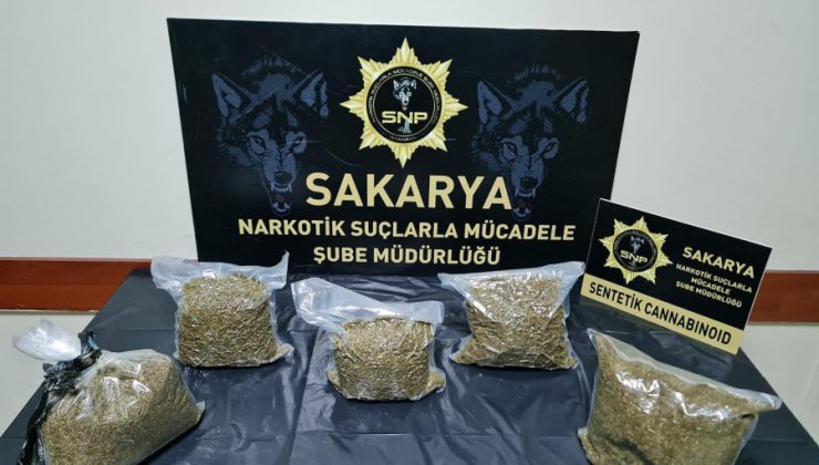 Sakarya’da 2 ilçede uyuşturucu operasyonu: 5 gözaltı