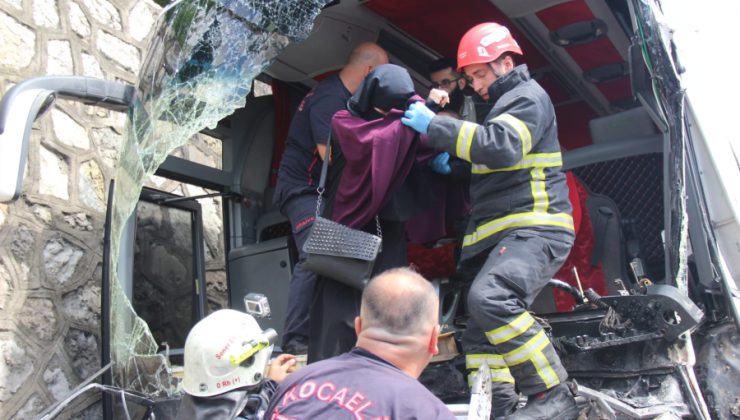 TEM’de zincirleme kaza: İstanbul istikameti trafiğe kapandı