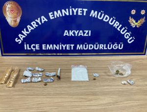 Sakarya’da uyuşturucu operasyonu: 3 gözaltı