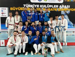 Büyükşehir Karate Takımı, Şampiyonayı üçüncü tamamladı