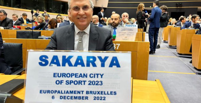 2023 Avrupa Spor Şehri Sakarya oldu