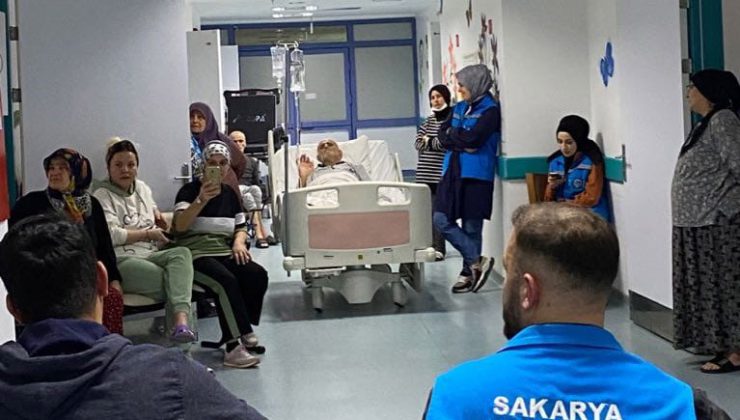Büyükşehir’den hastanede yatan vatandaşlara moral